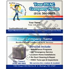 HVAC Business Card #13